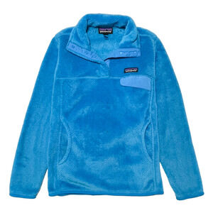 Patagonia Re-Tool Half-Snap Fleece Pullover Blue Women’s XS Polartec